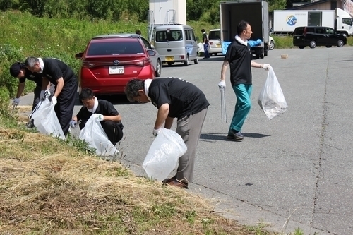 青年部会「春のクリーン作戦」を実施